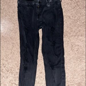 Hollister Black Skinny Jeggings